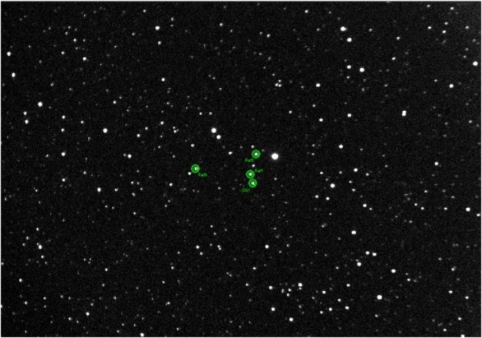 Mapka - TrES-1, JD 2459404.38300