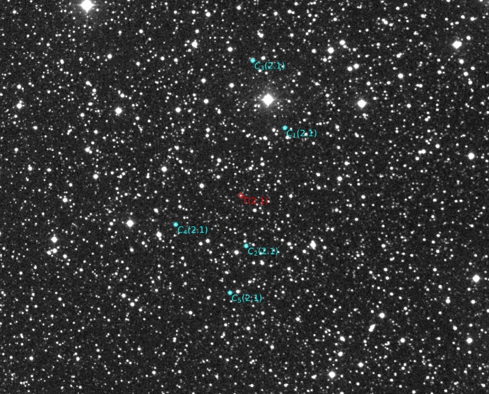 Mapka - HAT-P-23, JD 2459428.37461
