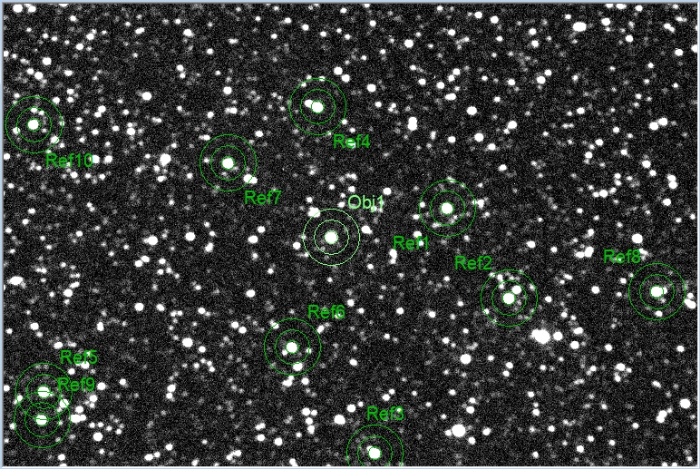 Mapka - TOI 1168, JD 2459509.25592