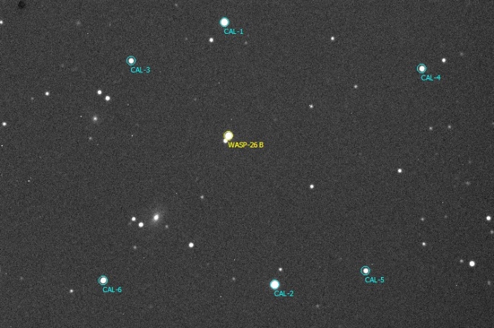 Mapka - WASP-26, JD 2459520.34342