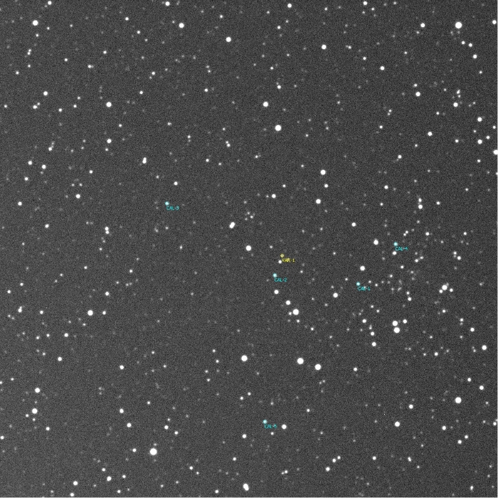 Mapka - CoRoT-1, JD 2459608.27298