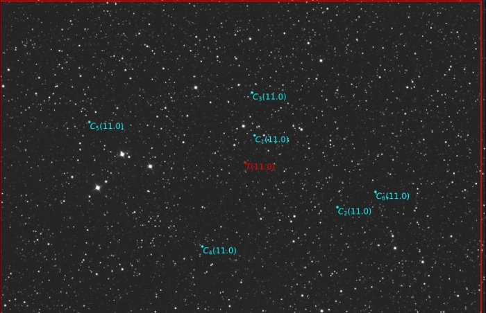 Mapka - WASP-19, JD 2459622.66791
