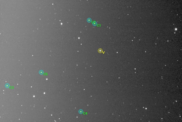 Mapka - WASP-12, JD 2459670.25503