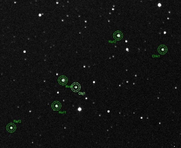 Mapka - WASP-57, JD 2456802.32354