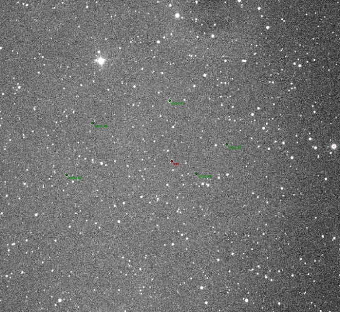 Mapka - TrES-2, JD 2459778.34571