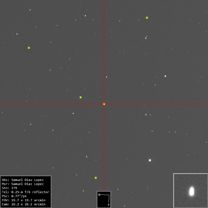 Mapka - WASP-2, JD 2459774.42987