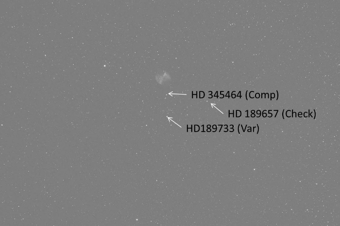 Mapka - HD189733, JD 2459801.41058