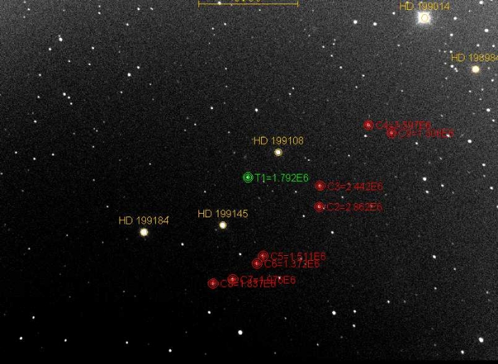 Mapka - WASP-89, JD 2459818.40813