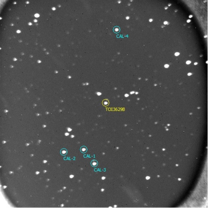 Mapka - TOI-3629, JD 2459823.42478