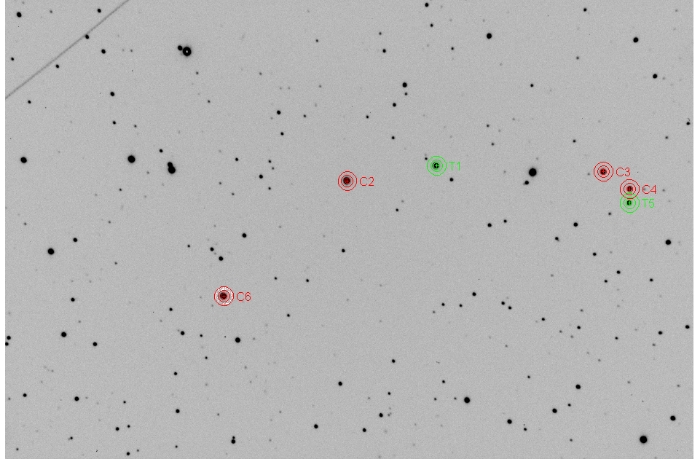Mapka - WASP-1, JD 2459844.30514