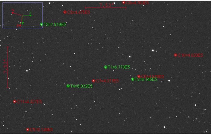 Mapka - WASP-12, JD 2459888.55363