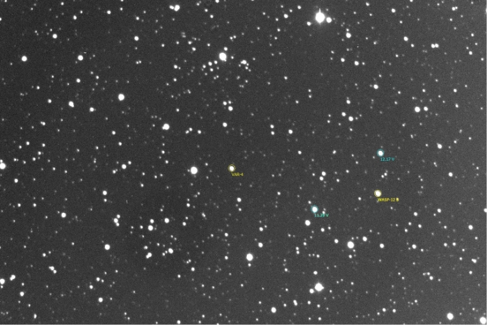 Mapka - WASP-12, JD 2459900.51312