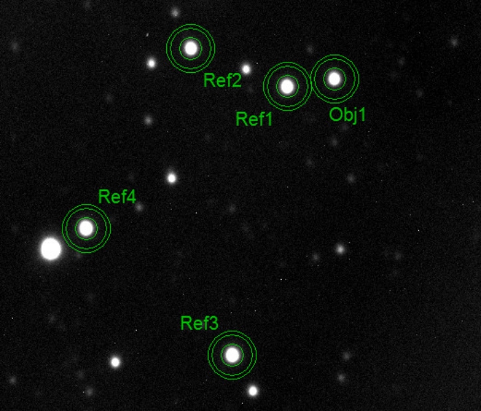 Mapka - TrES-1, JD 2457583.35399