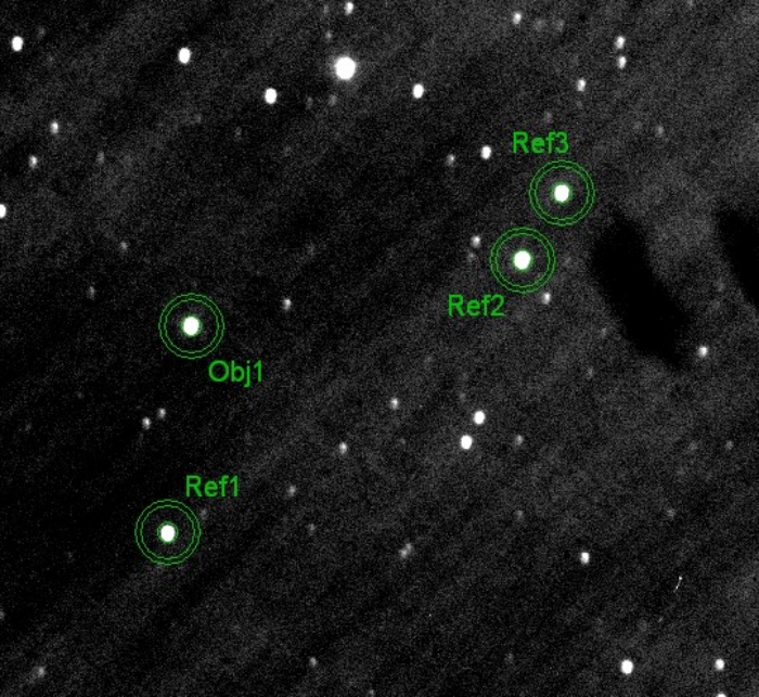 Mapka - WASP-12, JD 2456999.52897