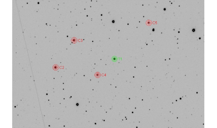 Mapka - TOI-1259 A, JD 2459820.35629