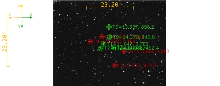 Mapka - WASP-11, JD 2459963.61968