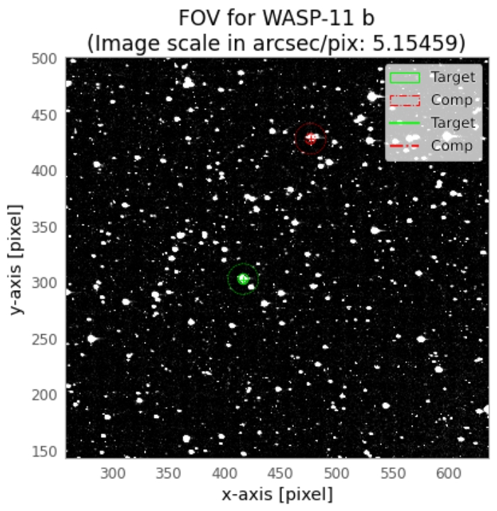 Mapka - WASP-11, JD 2459963.62000