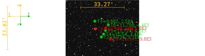 Mapka - WASP-12, JD 2459973.61214