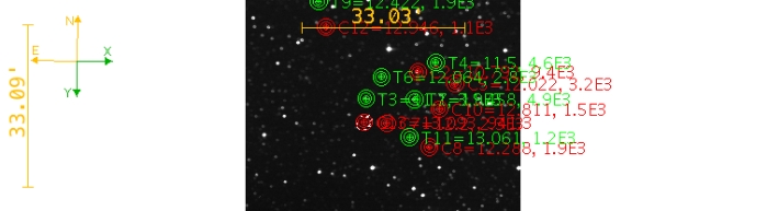 Mapka - TrES-2, JD 2459313.85384