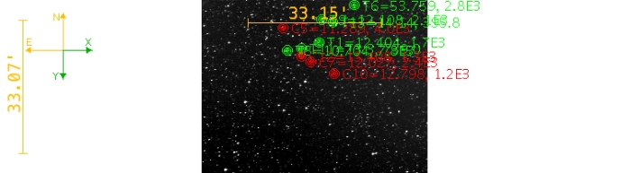 Mapka - CoRoT-2, JD 2459375.79680