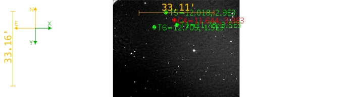 Mapka - WASP-50, JD 2459509.77644