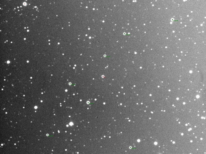 Mapka - WASP-12, JD 2459981.25405