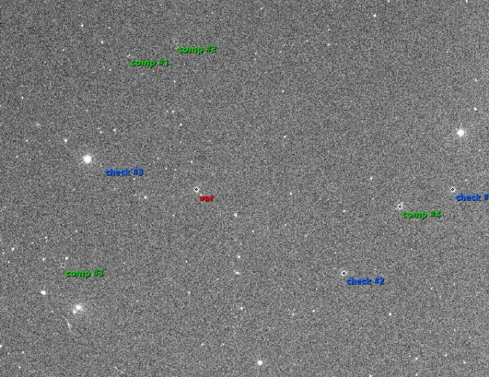 Mapka - WASP-13, JD 2460002.42027