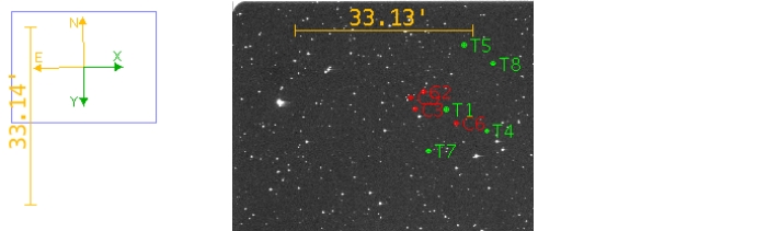 Mapka - WASP-43, JD 2460003.72276