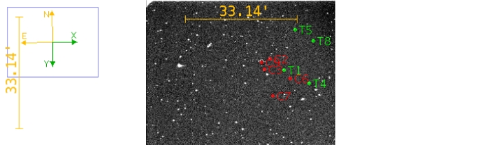 Mapka - WASP-43, JD 2460038.70491