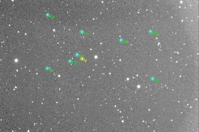 Mapka - WASP-135, JD 2460040.44110