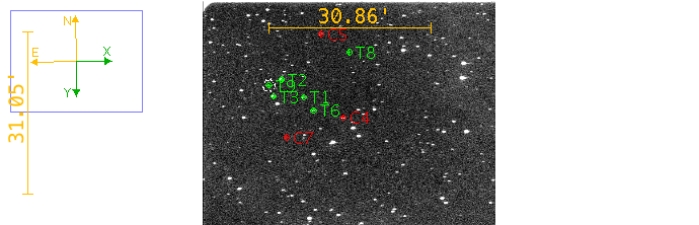 Mapka - WASP-43, JD 2460047.65041