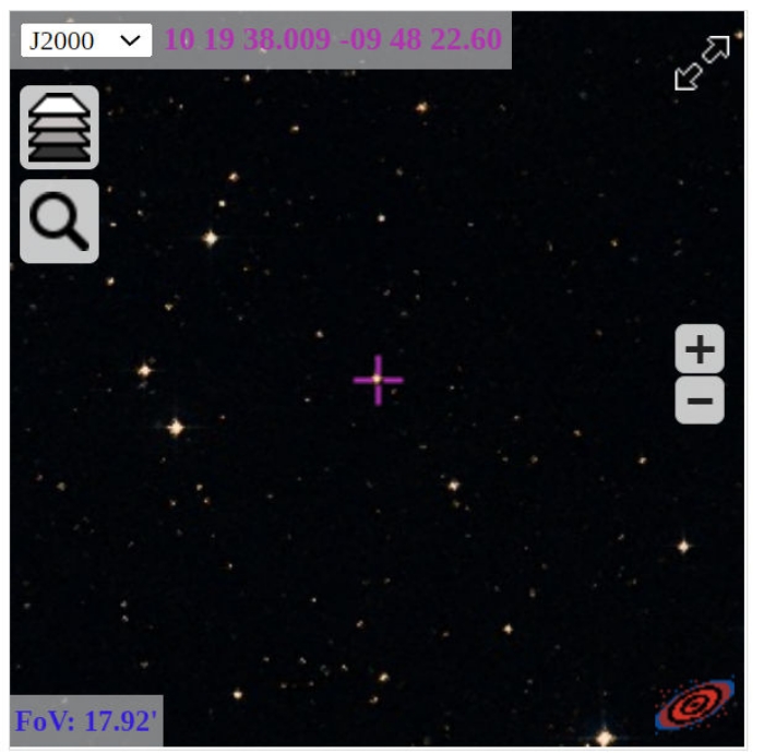 Mapka - WASP-43, JD 2460060.66800