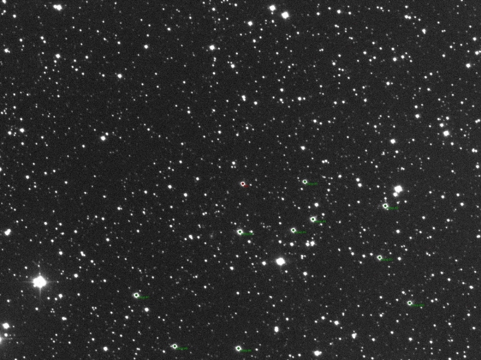 Mapka - WASP-19, JD 2460071.52500