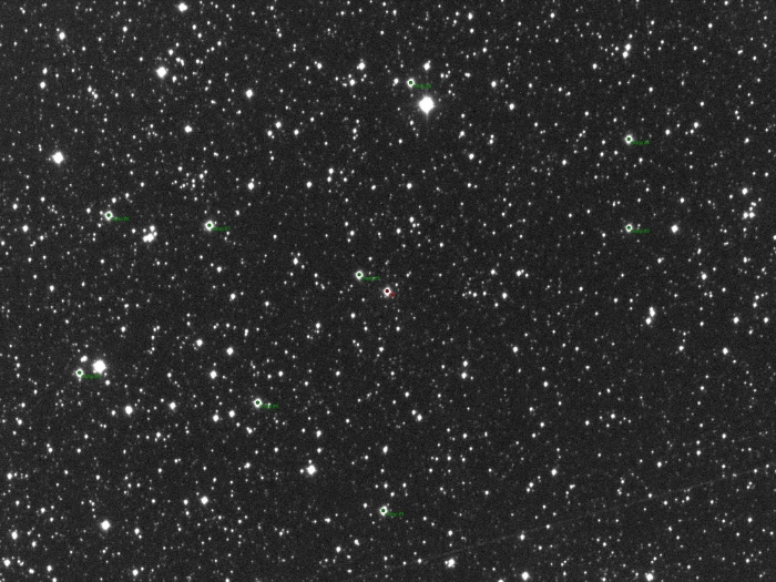Mapka - CoRoT-2, JD 2460067.77376