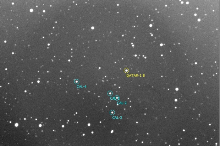 Mapka - Qatar-1, JD 2460079.45144