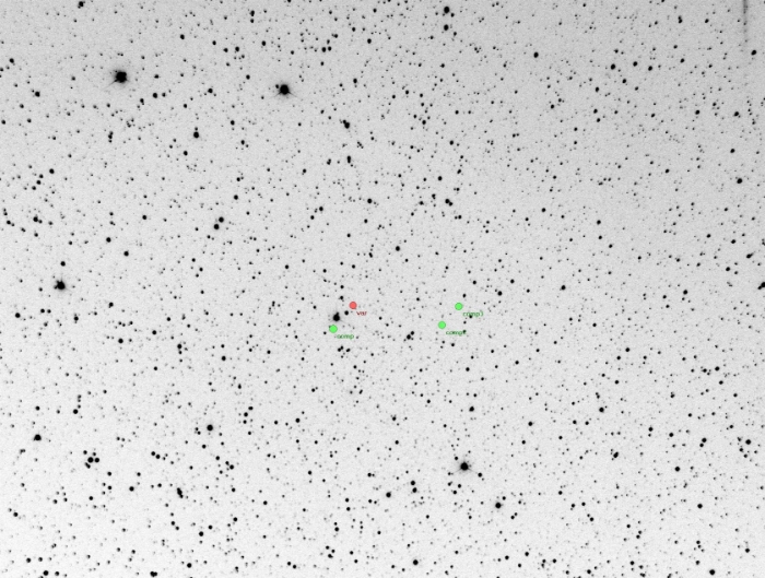 Mapka - TOI-4463 A, JD 2460092.35606
