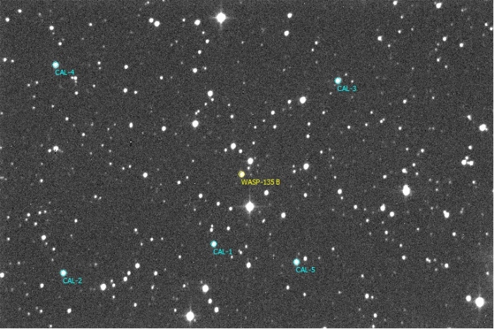 Mapka - WASP-135, JD 2460113.35378
