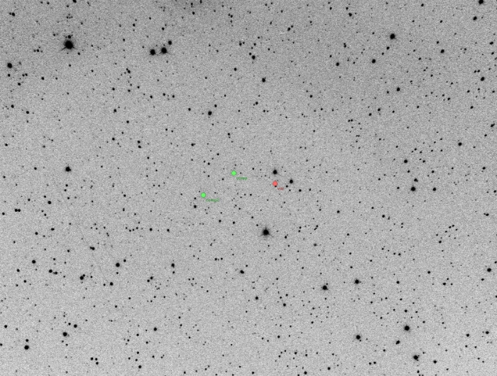 Mapka - TOI 2119.01, JD 2460132.35544