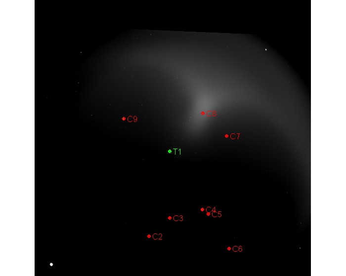 Mapka - WASP-52, JD 2459188.31100