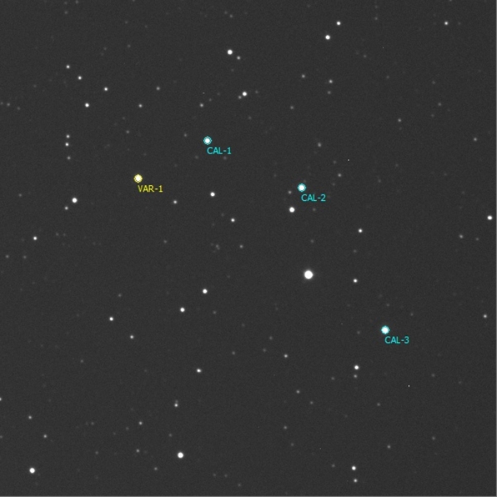 Mapka - TOI-1516, JD 2460165.37979