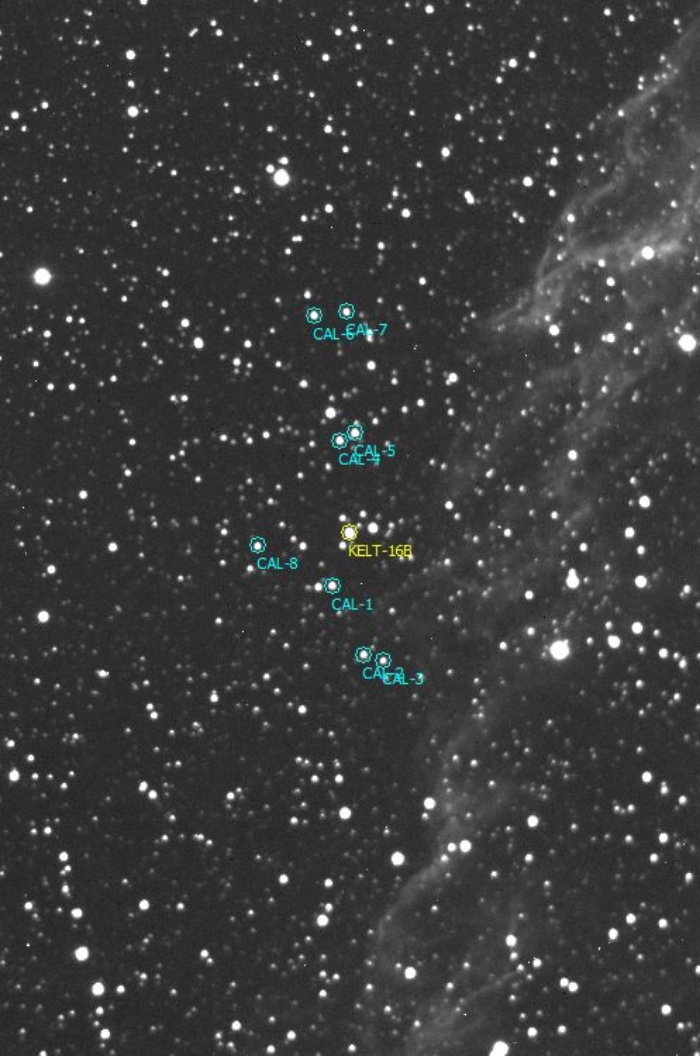Mapka - KELT-16, JD 2460175.44660