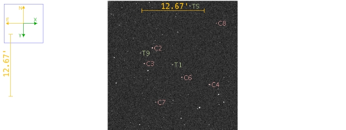 Mapka - WASP-43, JD 2459619.74913