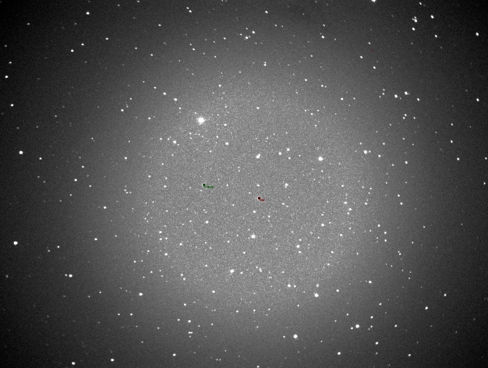 Mapka - TOI-1181, JD 2460194.39390