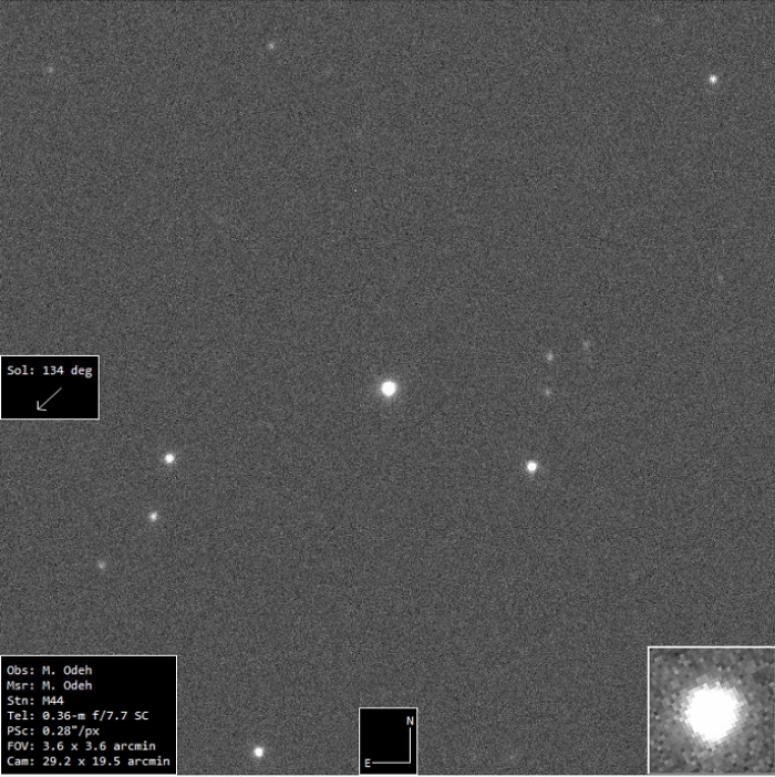 Mapka - TrES-5, JD 2460198.22698