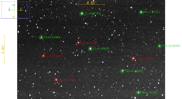 Mapka - TOI 1425.01, JD 2460211.48471