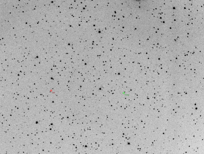 Mapka - WASP-1, JD 2460212.25519