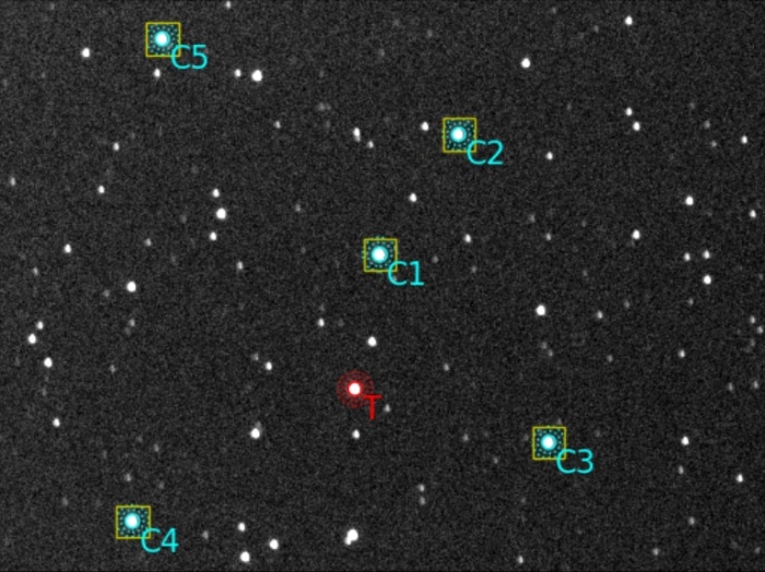 Mapka - TOI-1181, JD 2460215.39534