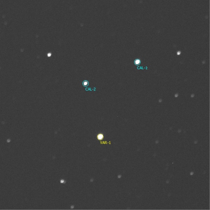 Mapka - TOI-1518, JD 2460225.34388