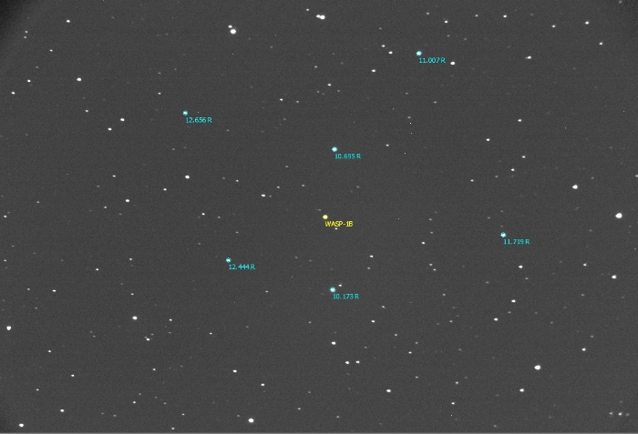 Mapka - WASP-1, JD 2460227.36537