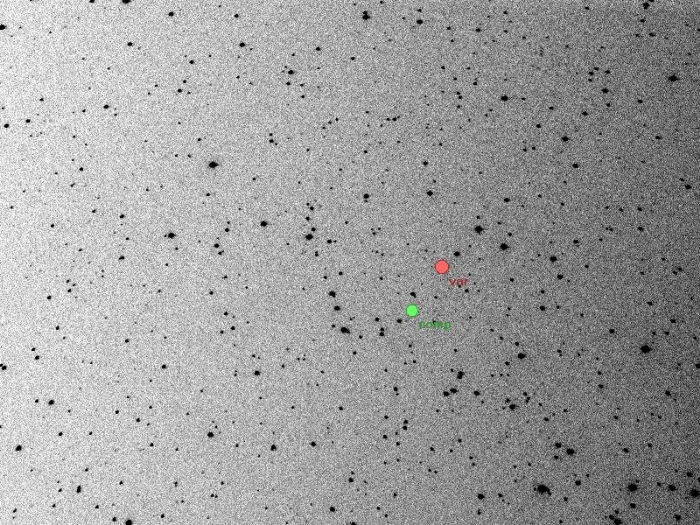 Mapka - WASP-11, JD 2460235.26996